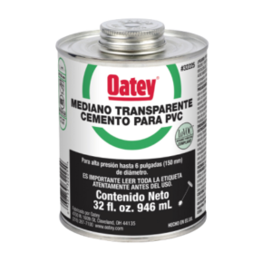 Pegamento PVC Mediano Negro 1 Gl OATEY