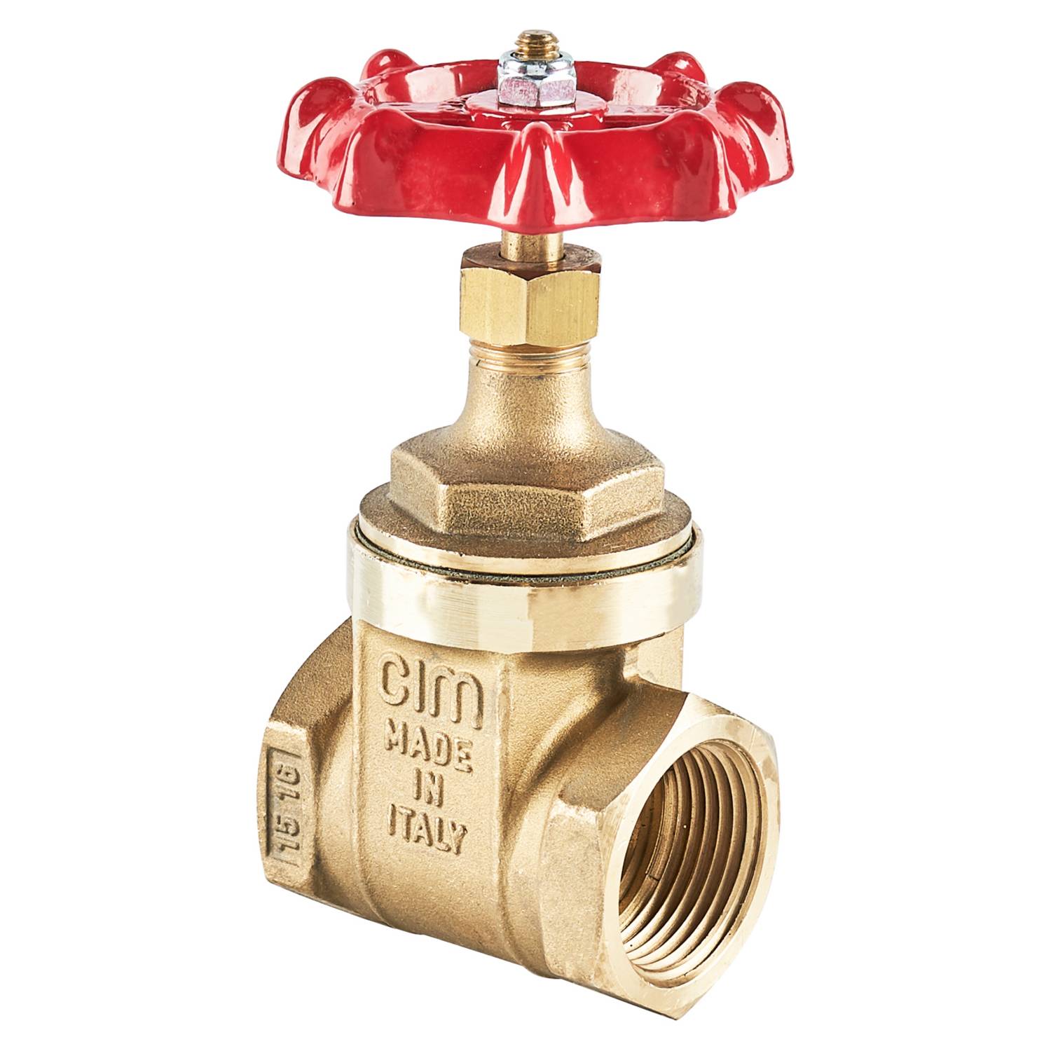 Válvula Compuerta Pesado de Bronce 250 lbs Art.70 de 3/4" CIM-VAL