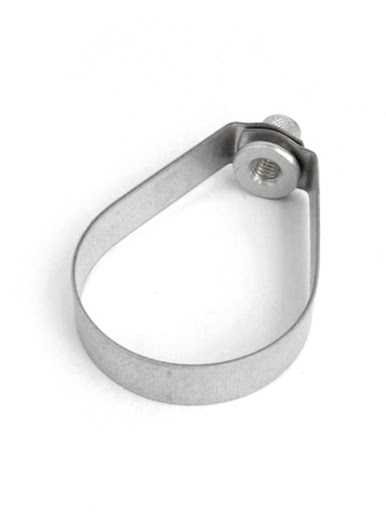 Abrazadera Gota Metal paraTubos 6" Importada